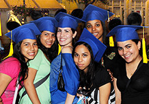 Grads with Mortar Board Ear Hats